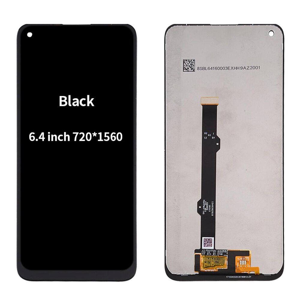 6.4'' Original Display For Motorola Moto G8 LCD Touch Screen With Frame Tested Digiziter Assembly Replacement Parts