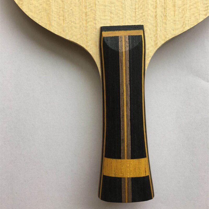 Lemuria ZL carbon table tennis blade 5 layers wood 2 layers ZL carbon offensive long handle horizontal grip ping pong racket