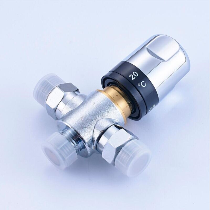 Thermostatische Messing Cartridge G1/2 = DN15 Mengkraan Warm Koud Water Temperatuur Controle Mengkraan Badkamer kraan Accessoires