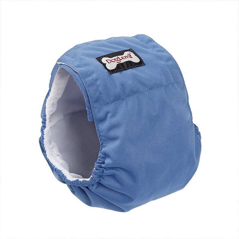 Hund Windel Shorts für Große Hund männlichen Sanitär Haustier Großen Hund Physiologischen Hosen Höschen männlichen Hund Katze Windeln Unterwäsche Briefs: Blue / M