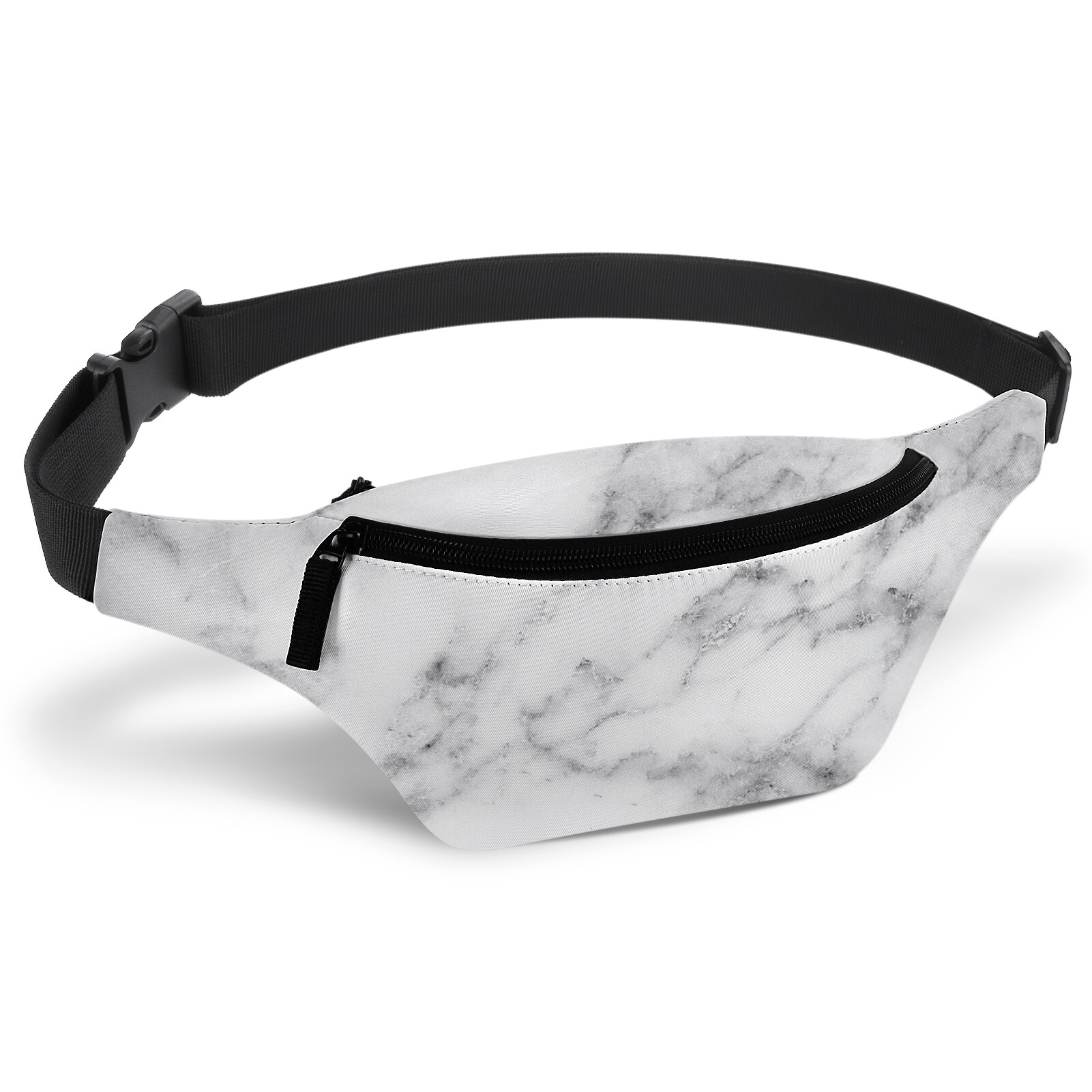 Deanfun Fanny Pack For Women Personal Printed Waist Bag For Girls Hip Bag Belt Pack For Travel 18069: B-19009