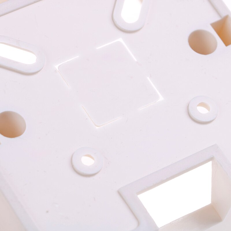 1PC Junction Box 86 Type Switch Socket Base Outfit Junction Box Surface Mount Bottom Box