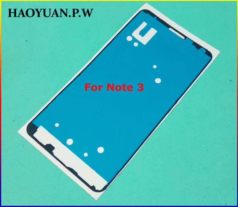 HAOYUAN.P.W Sticker Front LCD Frame Panel Faceplate Adhesive For Samsung Galaxy Note 1 2 3 lite 4 mini 5 Edge tape Glue: for Note 3