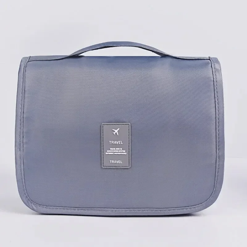 Hangende reizen grote cosmetische toilettas dames heren noodzakelijke make-up schoonheid ijdelheid koffers organisator accessoire opslag waszakje: green