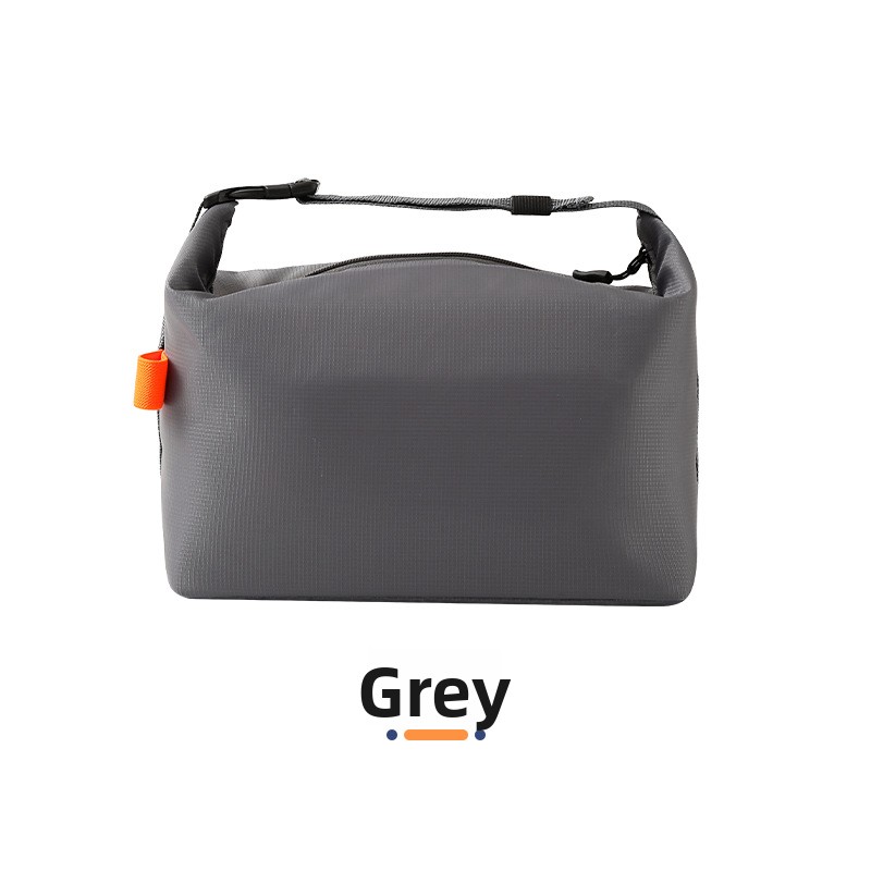 Japanische Lunch-Tasche mit Isolierung, Bento-Pack, tragbare Reis-Tasche, Mahlzeiten-Pack, Eis-Pack, tragbare Handtasche für Picknick und Lebensmittelaufbewahrung: Beige