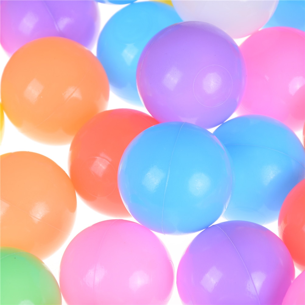 10 Stks/partij Milieuvriendelijke Kleurrijke Zachte Plastic Water Zwembad Ocean Wave Ball Baby Grappig Speelgoed Stress Lucht Bal Outdoor Fun Sport