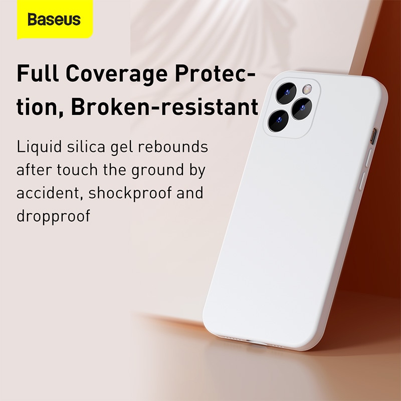 Baseus Phone Cover For iPhone 12 Pro Max Dustproof Phone Case Simple Case Ultra Thin Back Phone Cover For iPhone 12 Mini