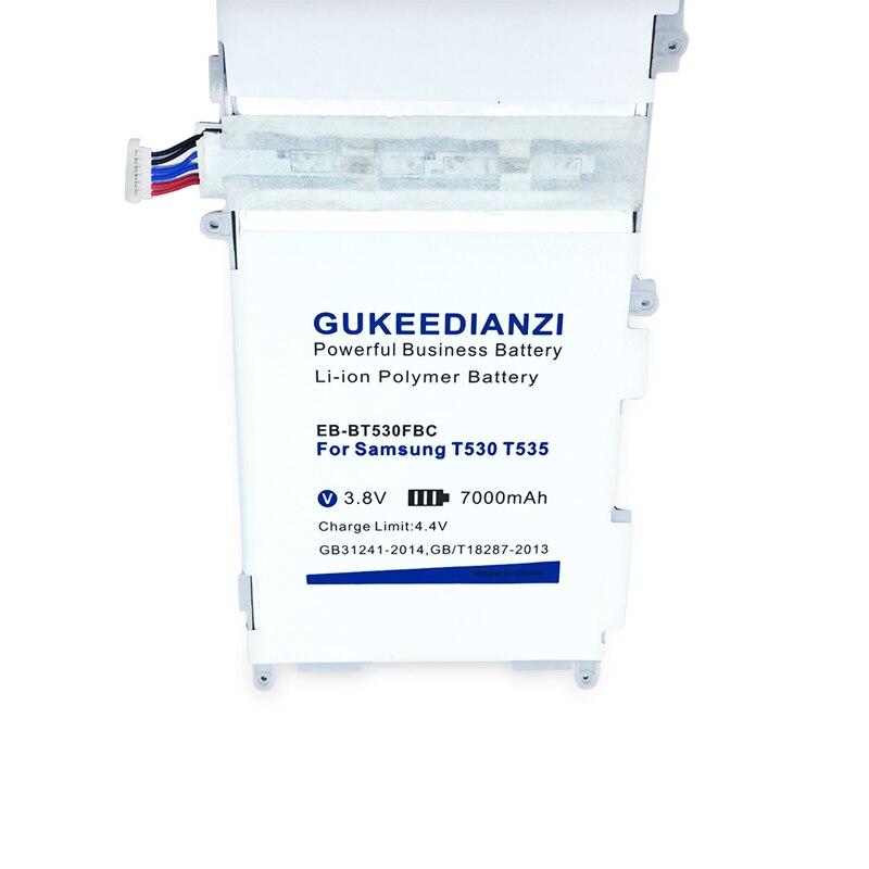 Batería de polímero de litio para Samsung GALAXY Tab 4, SM, T530, T531, T535, EB-BT530FBC, 12000mAh