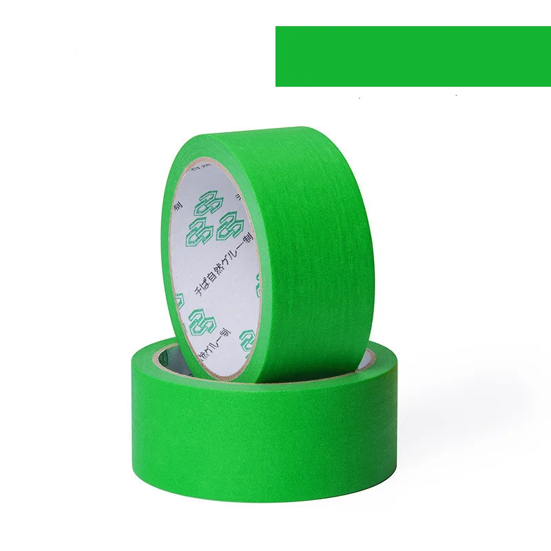 Maler-Abdeckband, Applikator, Spender, Maschine, Zauberstab, Boden, Malerei, Verpackung, Versiegelungswerkzeug für 1,88–2 Zoll x 60 Garten Standardband: Grün