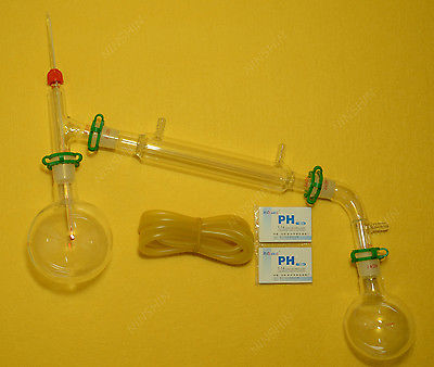 500 ml, 24/29, Laborglas Bausatz, Labor Chemie Glasgeschirr Bausatz