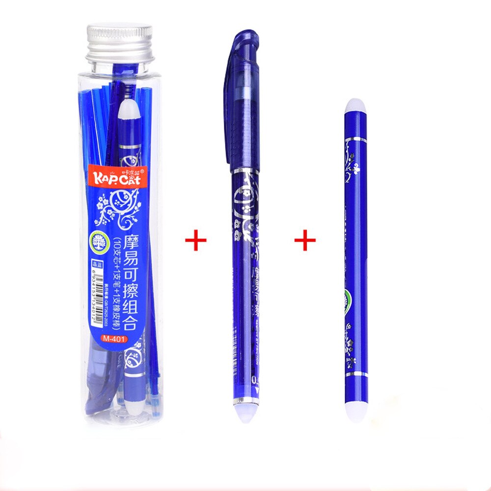 Erasable Pen 0.5mm Gel Pen Office Supplies Student Removed Friction Student Writing Gel Ink Pen School Stationery: Default Title