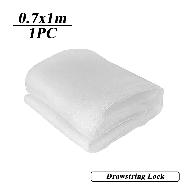 Plant Protection Bag Cover Netting Mesh for Fruit Vegetable Tree Barrier Strawberry Grapes Pest Control Anti-Bird Garden Tools: Beige