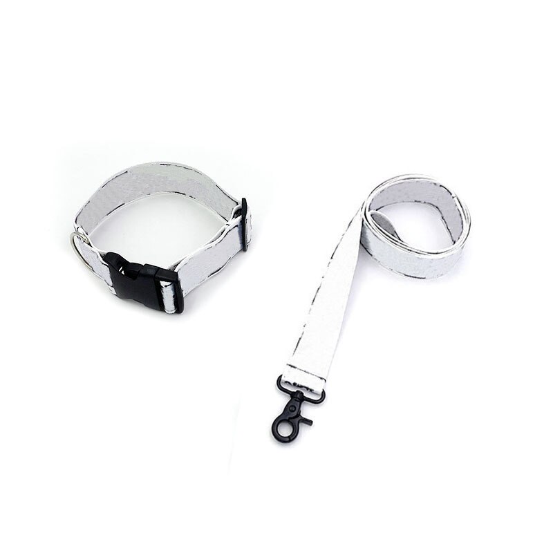 Pet Dog Adjustable Collar Leash Harness Set Small Medium Large Dogs French Bulldog Teddy Leading Accessories ZLL09