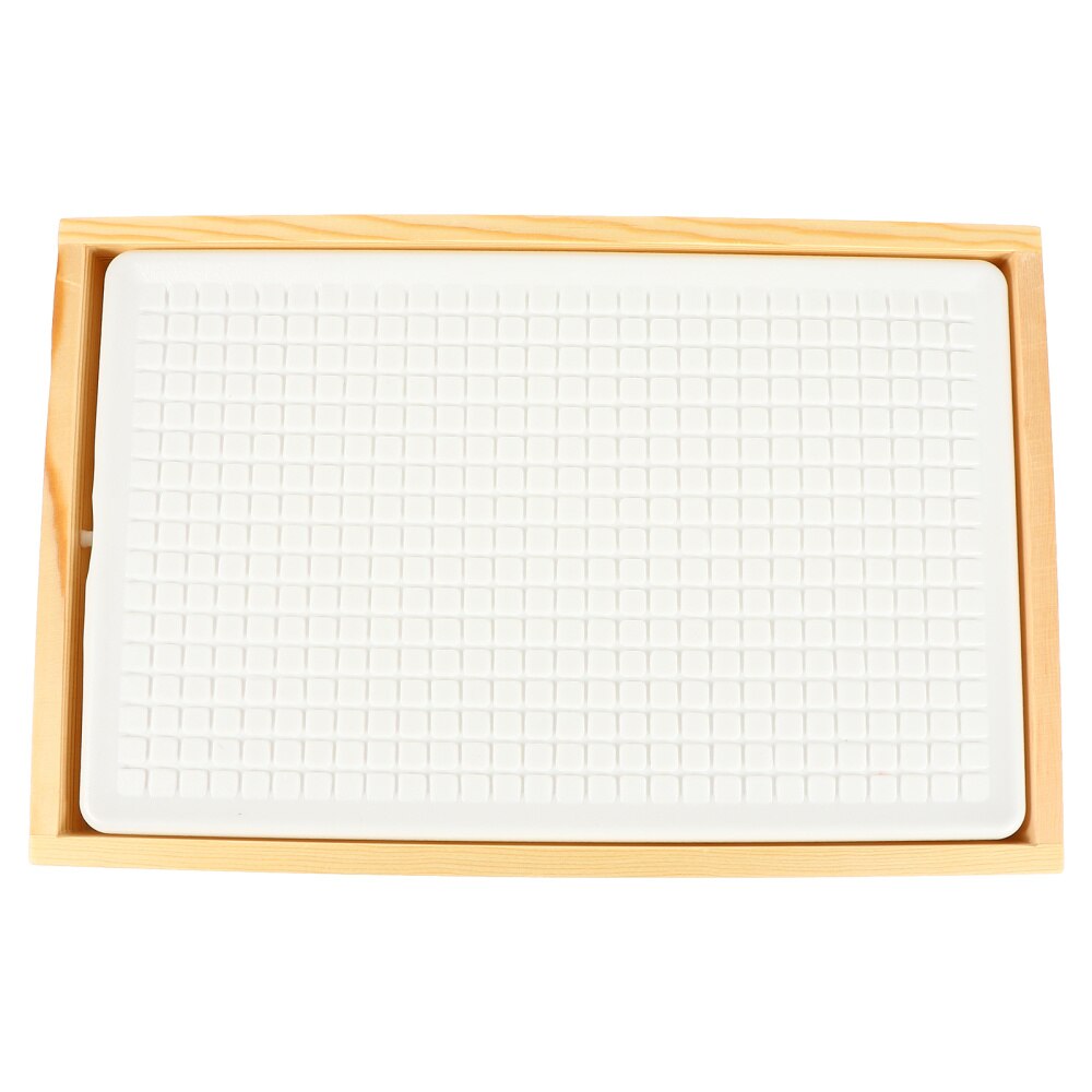 1 Set Reusable Seafood Salmon Serving Dish Retain Freshness Tray: Default Title