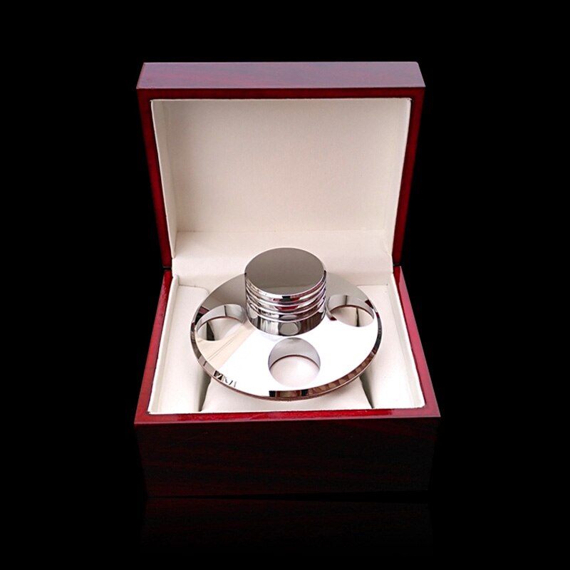 LP Vinyl Turntables Metal Disc Stabilizer Record Weight/Clamp Vinyl Record Turntable Vibration Balanced Gold and Silver T0897