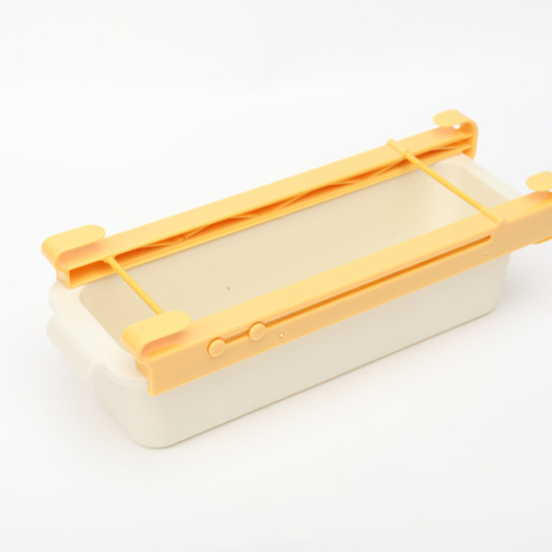 Food Storage Container Plastic Kitchen Refrigerator Noodle Box Multigrain Storage Tank Transparent Sealed Storage Box: Yellow