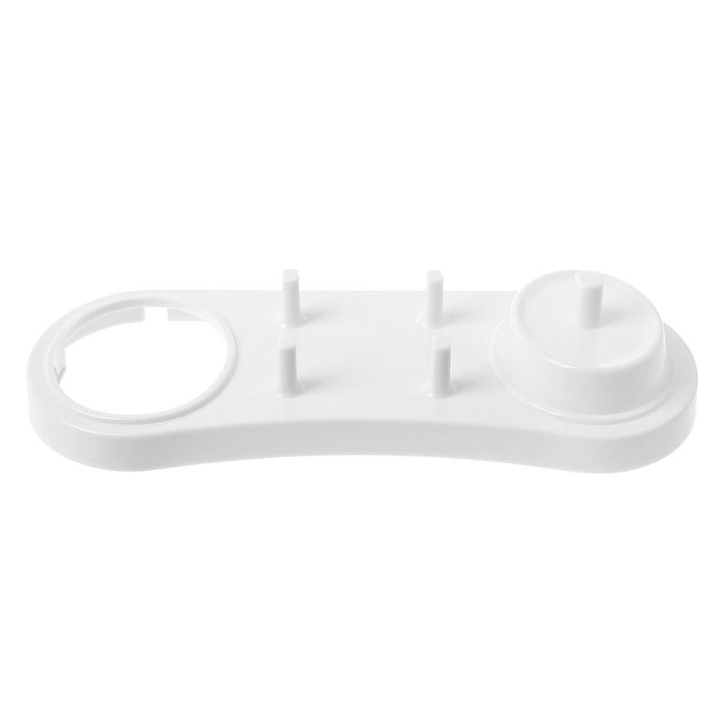 Soporte eléctrico para cepillo de dientes, soporte para cabezal de cepillo de baño, 4 cabezales y 1 cepillo de dientes y 1 cargador
