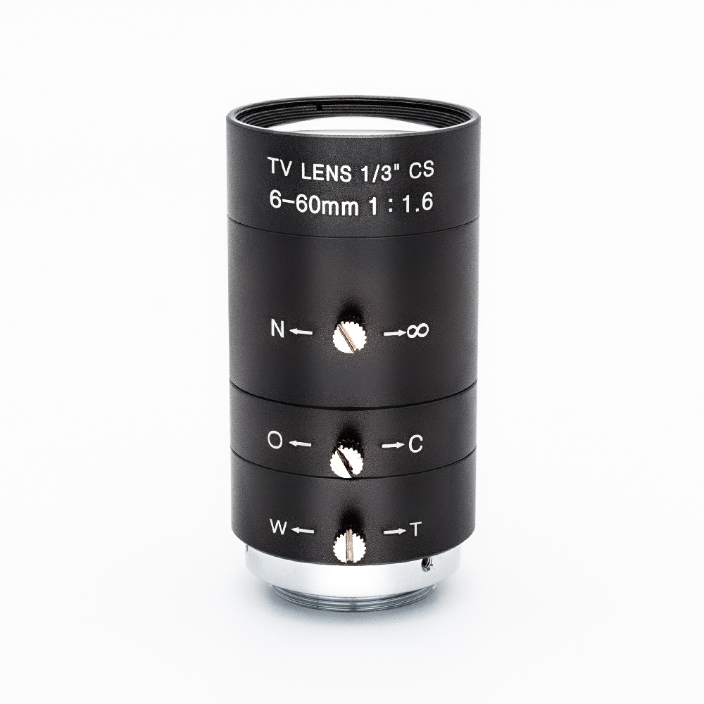 HD 3Megapixel Varifocal Lens CS Mount 5-50mm/6-60mm/5-100mm Manual Zoom Industrial Lens For CCTV Surveillance Security Cameras: Light Grey