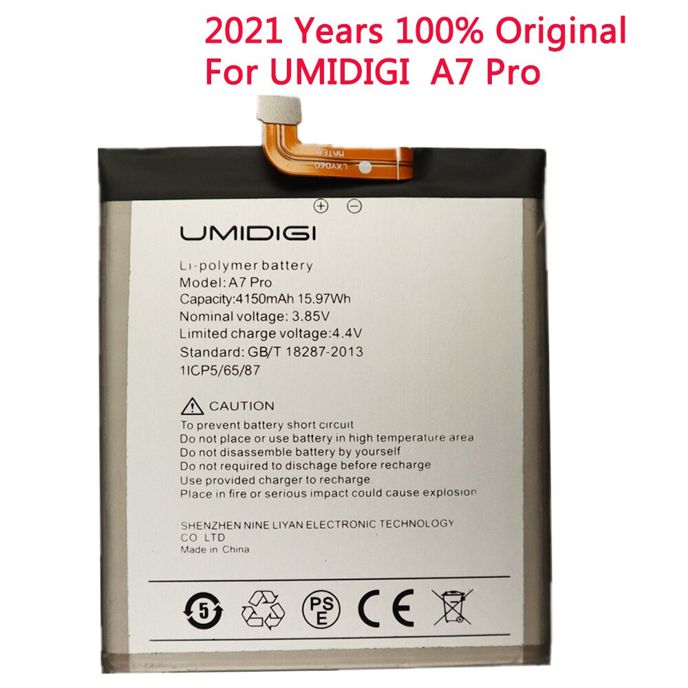 A7 Pro Batterij 4150Mah Voor Umi Umidigi A7 Pro A7Pro Mobiele Telefoon Bateria Li-Polymer batterijen Tracking Nummer