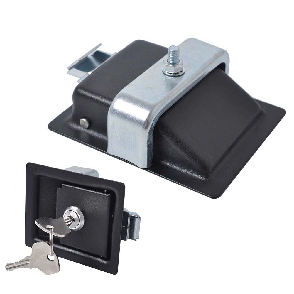 4Pcs Recreational Vehicle Car Locks Trailer Tool Box Locks Anti-theft Paddle Handle Locks Caravan Parts Trailer Accessories A35