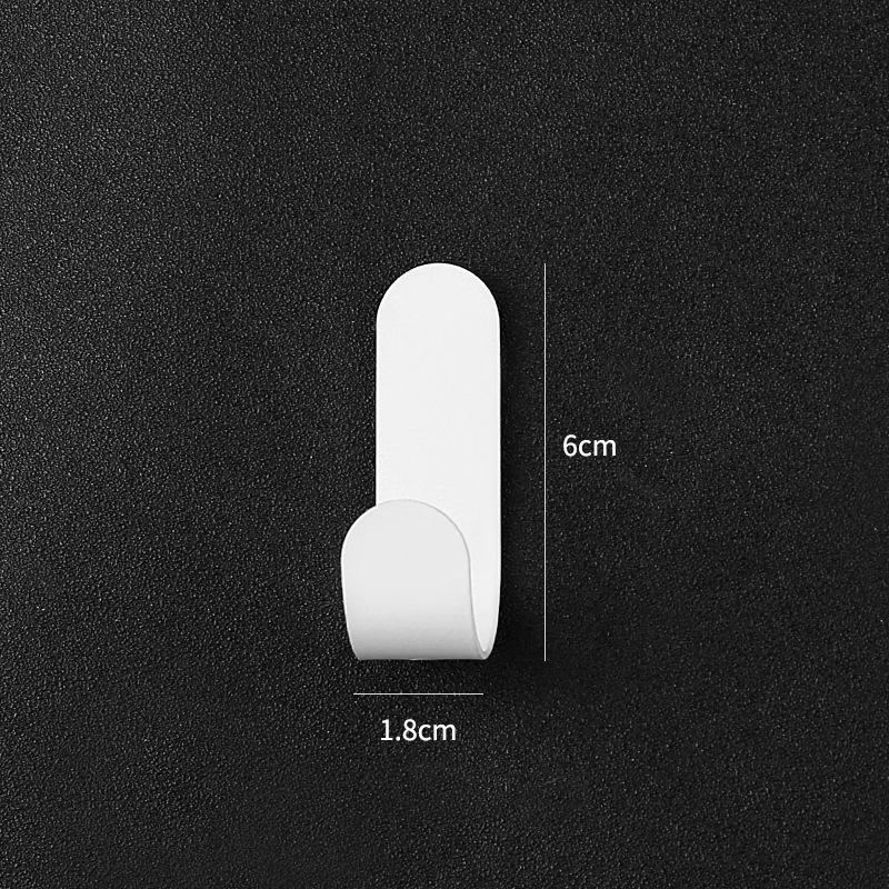 Multifunktionel vægophængningskrog bag døren nøglekrog kludbøjleholder badeværelseshåndklædeholder køkkenbeslag hyldekrog: Lysegrøn