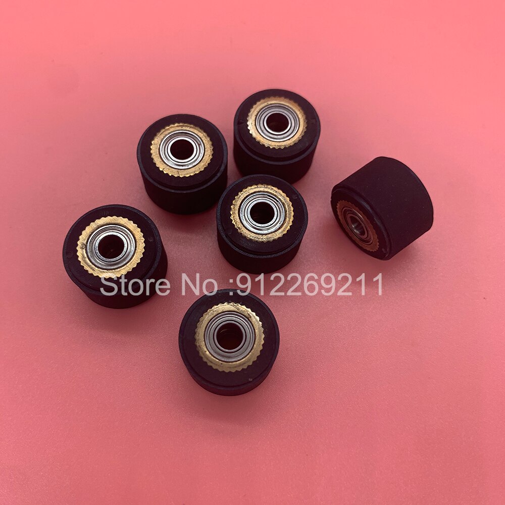 Graphtec Snijden Papier Druk Pinch Roller Voor CE5000 CE3000 CE6000 FC8600 FC8000 Druk Push Roller Wiellager Koperen Kern