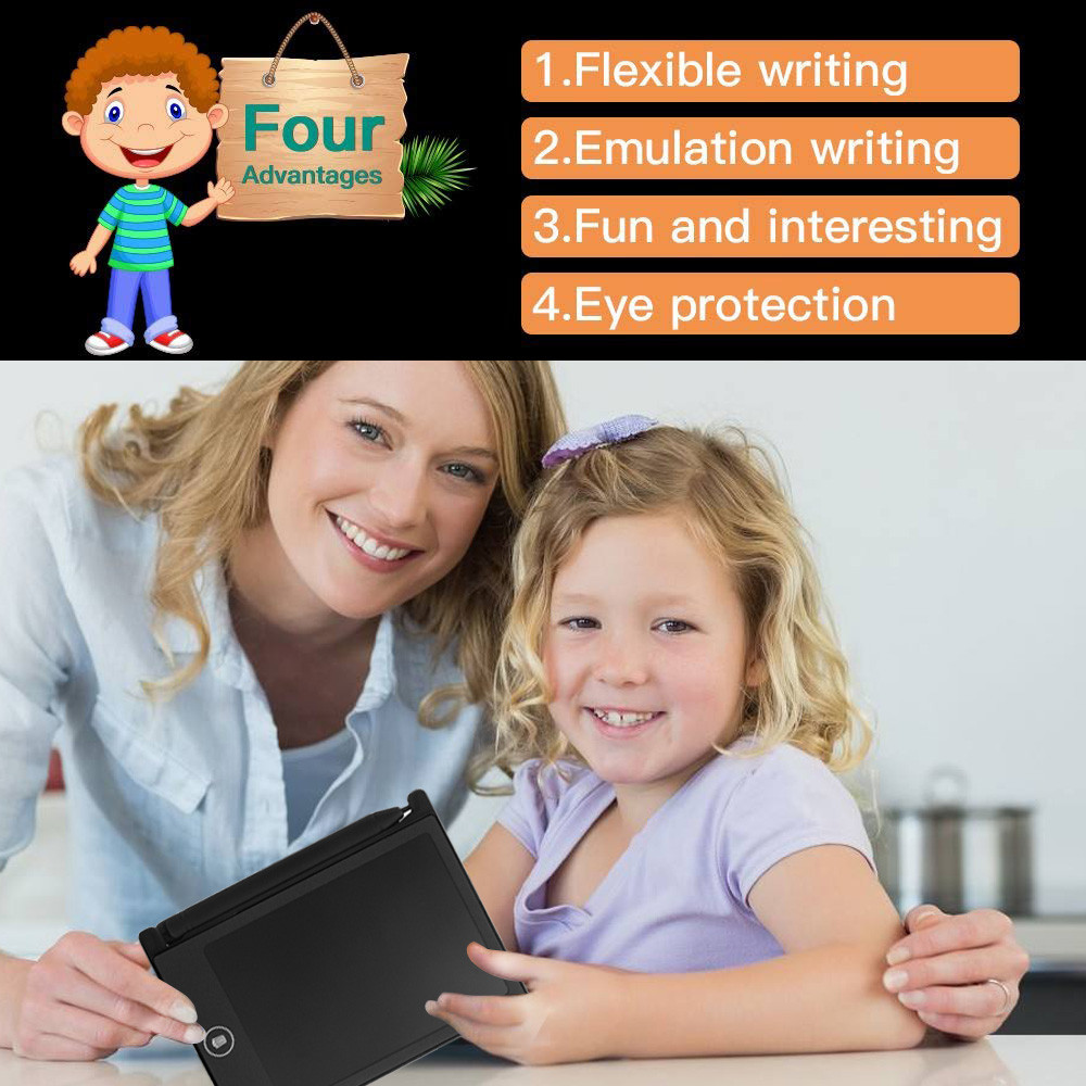 4.4 inch LCD Writing Tablet Doodle Board Kids Writing Pad Drawing Graphics Board