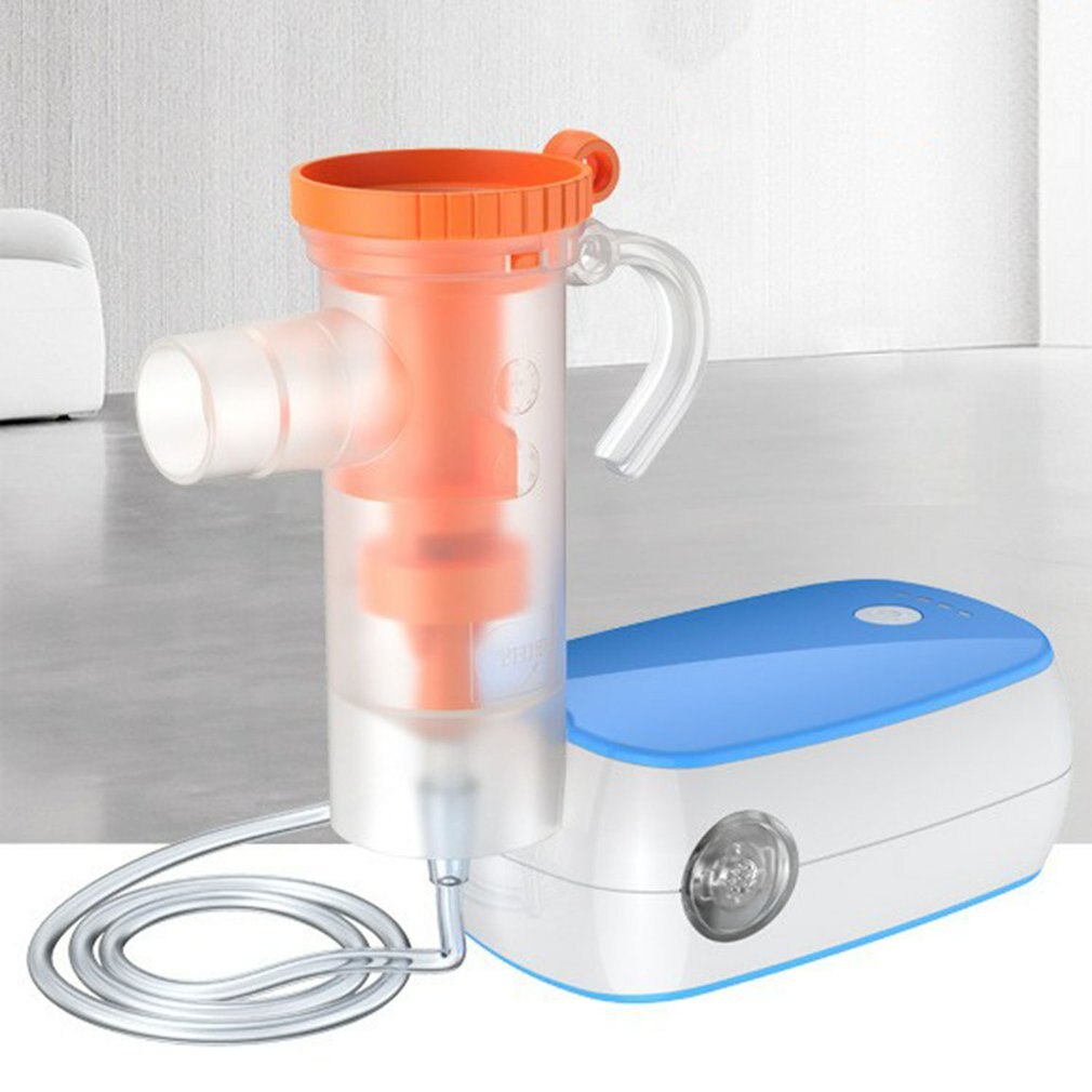 Portable Air nebu Compressor Nebulizer Machine Inhaler Cool Mist Compressor System Household Asthma Cough Inhaler Kids Adults