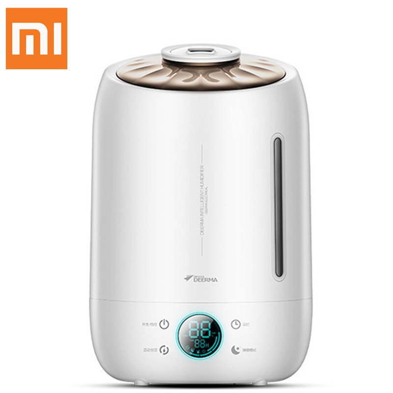 Original Xiaomi Deerma Air Humidifier 5l Large Capacity Quiet Aroma Ultrasonic Fog Creator