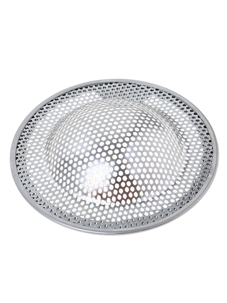 Stainless Steel Kitchen Sink Mesh Sink Filter Easy-to-Lift Strainer Bathroom Shower Drain Sink Drain Waste Plug Cover Enjoyable