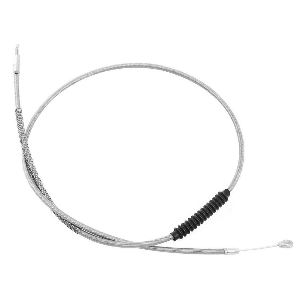 Motorcycle 200cm 78.7" Braided Clutch Cable For Harley Road Street Glide Road King FLHR