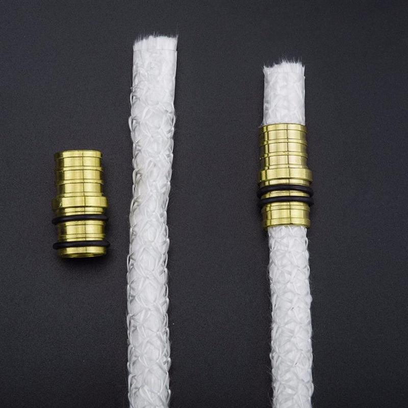 1 Set Wine Bottle Replacement Wick Bottle Wick Safe Bottle Wick Glass Fiber Bottle Lamp Core Cotton Core Brass Suit Lamp Core