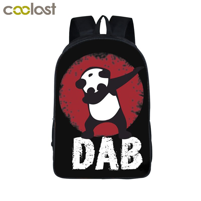 Sac à dos drôle Pandicorn pour les adolescentes dessin animé Panda licorne enfants sacs d'école sacs à dos enfants livre sac meilleur: 16 panda08