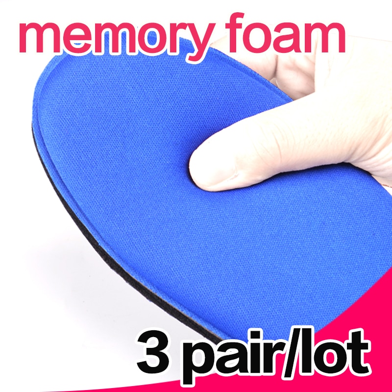 3 paare/los Langsam Rebound Erinnerung Schaum Dämpfung Sohle Atmungsaktive Saugfähigen Einlegesohlen für Männer und Frauen schuhe EU 37-46 240-305mm