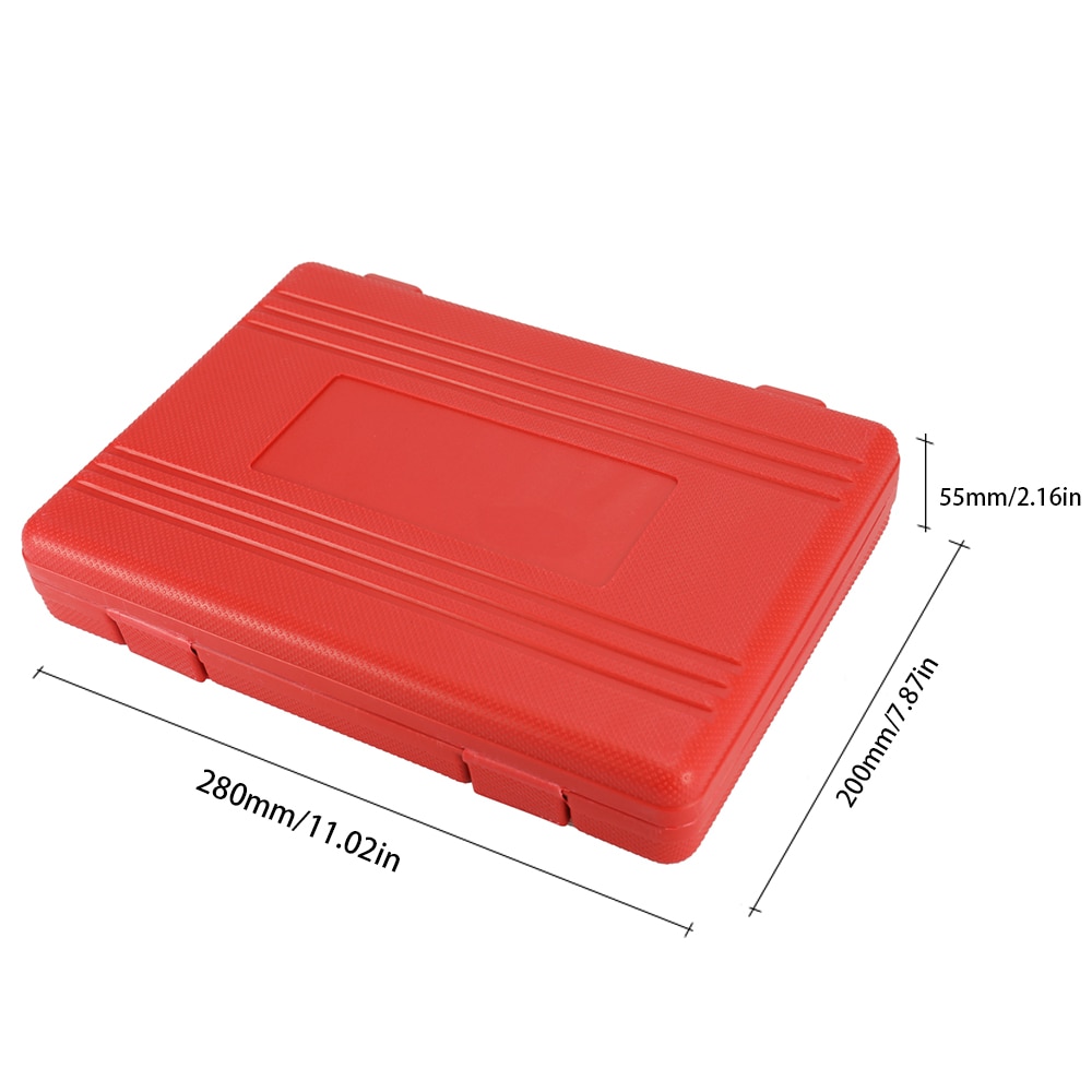 Gasoline Engine Compression Tester Auto Petrol Gas Engine Cylinder Automobile Pressure Gauge Tester Automotive Test Kit 0-300psi