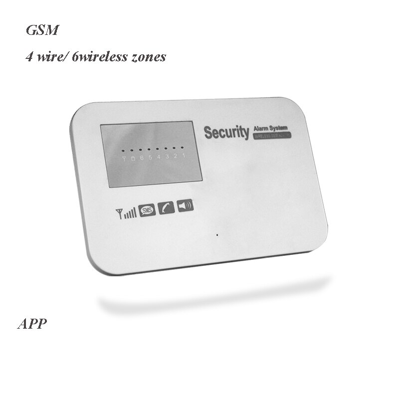 GSM Perimeter Motion Detector Home Security Systems Mobile Alarm Sensor Wireless Remote Intelligent Digital Keypad