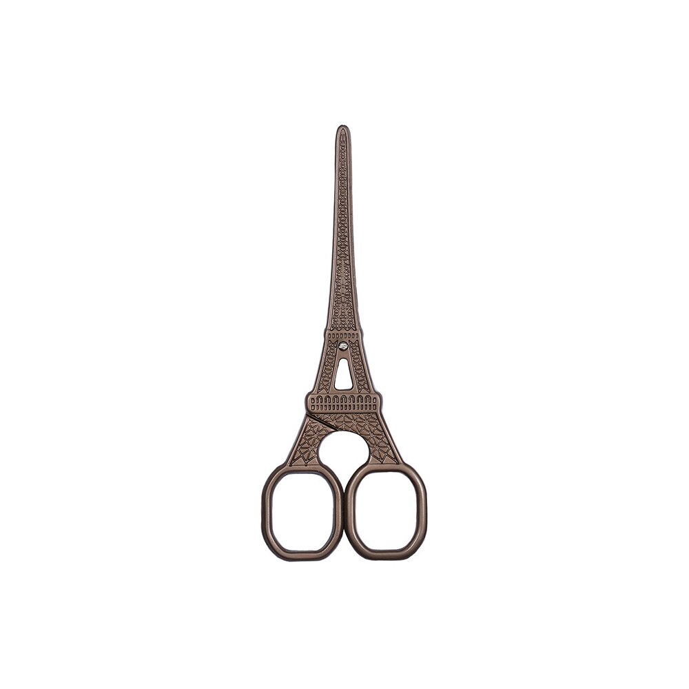 Ciseaux Vintage tour Eiffel en acier inoxydable 14cm, ciseaux à coudre Vintage Antique pour la couture et la couture: B