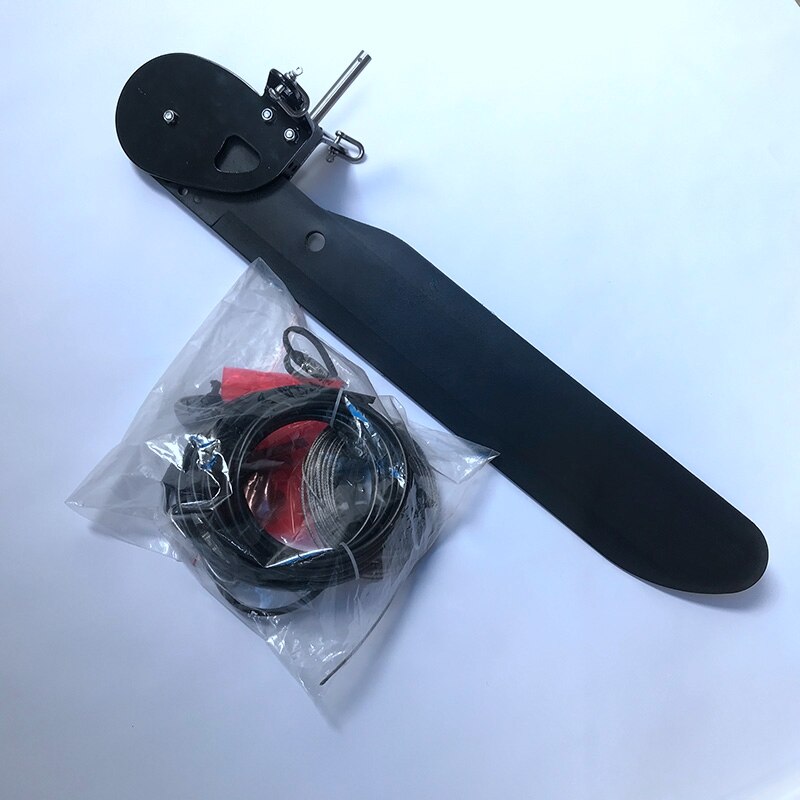 Legering Kano Kajak Boot Staart Kajak Roer Richting Voetpedaal Zeilboot Onderdelen Tool Kit Clip Gesp Dikke Touw