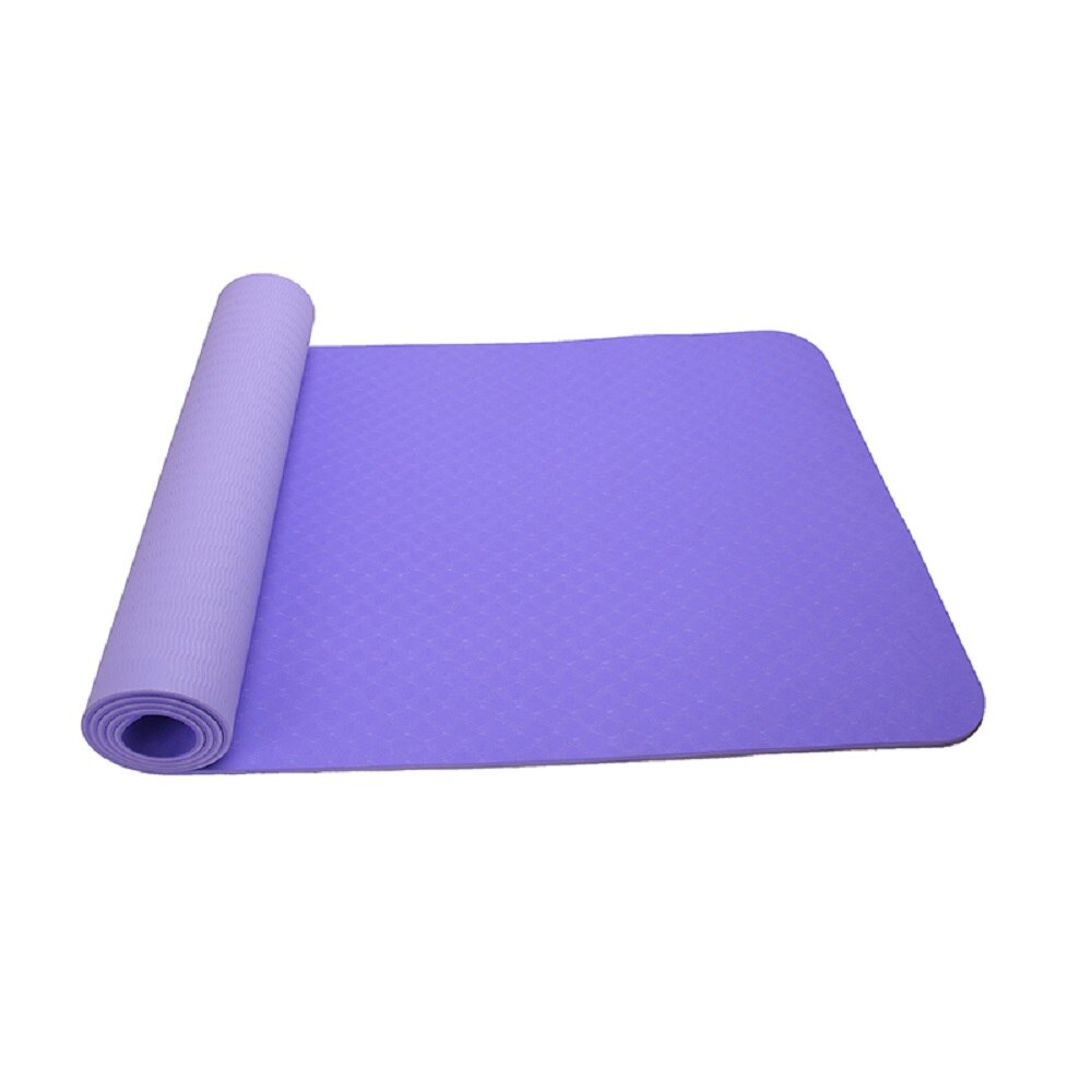 Yoga Mat - 183x61cm - 8mm Thick - TPE Material - Non-Slip - Odorless - For Beginners