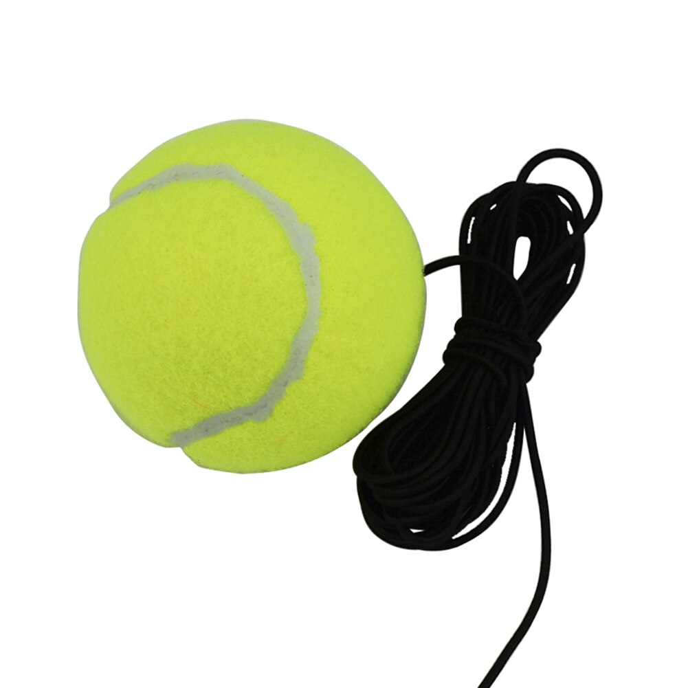 Heavy Duty Tennis Training Tool Exercise Tennis Ball Sport Self-study Rebound Ball With Tennis Trainer Baseboard Sparring Device