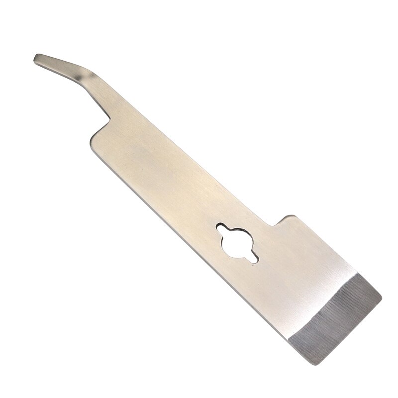 SenNan apicultores herramienta pequeña 'j 'en forma de colmena de bolsillo herramienta cincel filoso borde para rascar y Prying abierto terco: Default Title