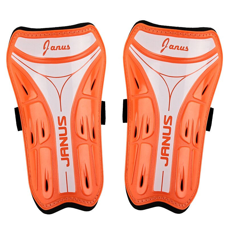 JANUS Double layer Sports Shin Guards Adult Children Soccer Leg Pads Football Goalkeeper Training Shin Guards Men