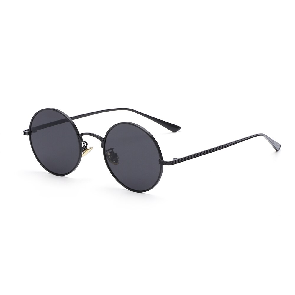 Occhiali da sole rotondi con montatura in metallo Vintage per uomo donna occhiali da sole Steampunk occhiali a cerchio occhiali estivi con protezione UV per esterni: C7
