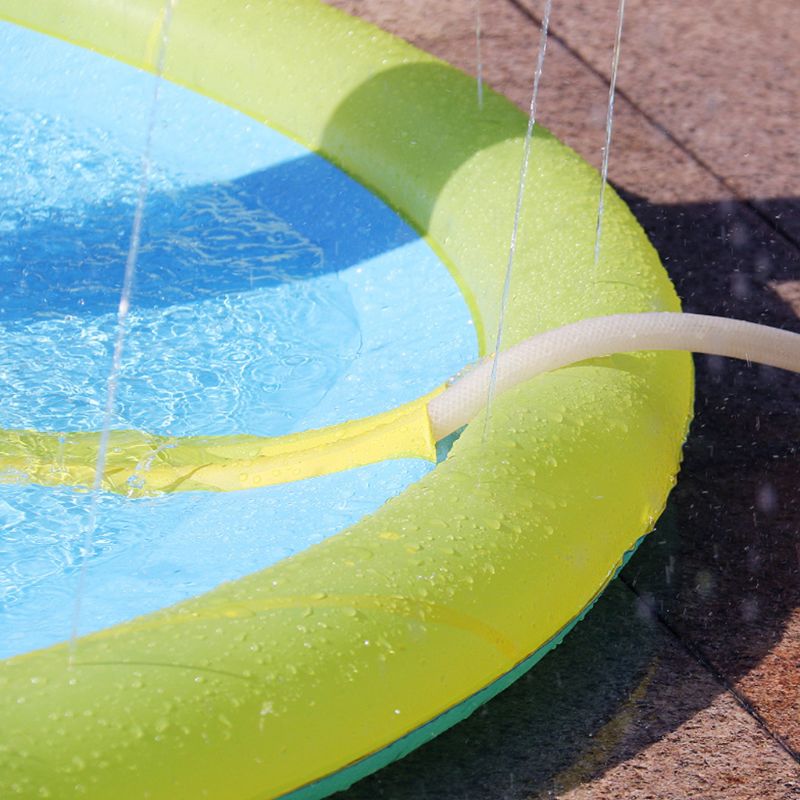 Newest Water Spray Mat Inflatable Coconut Tree Sprinkle Pad Outdoor Backyard Sprinkler P31B