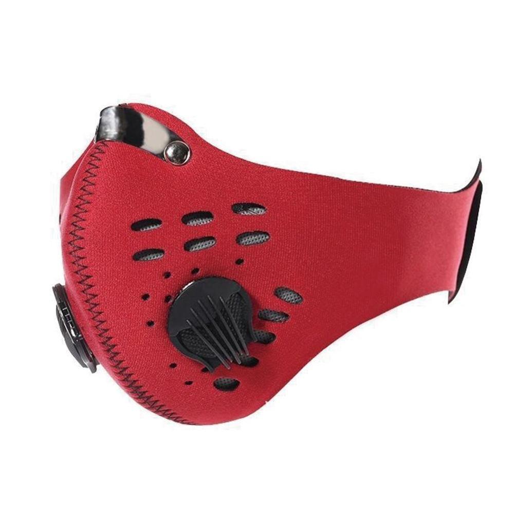 West Biking-mascarilla antipolvo para hombre y mujer, con carbón activado, para correr, anticontaminación, aislamiento facial, W4U4