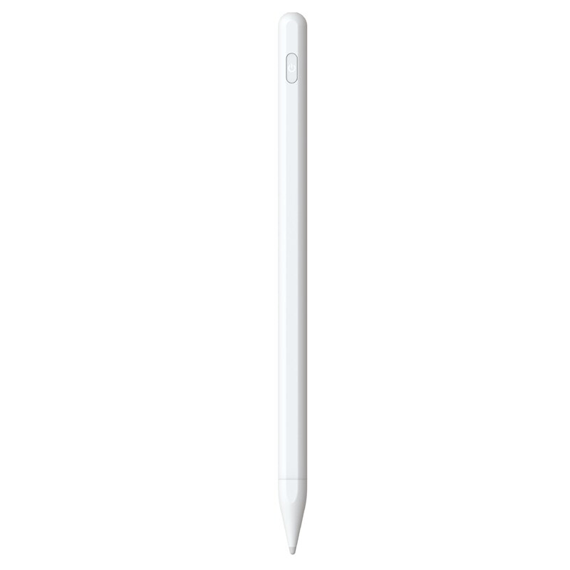 Aktiv styluspenna för apple ipad pro 11 12.9 10.5 9.7 mini 5 air phone smart stylus ritpenna handflata avvisande touchpenna: Vit