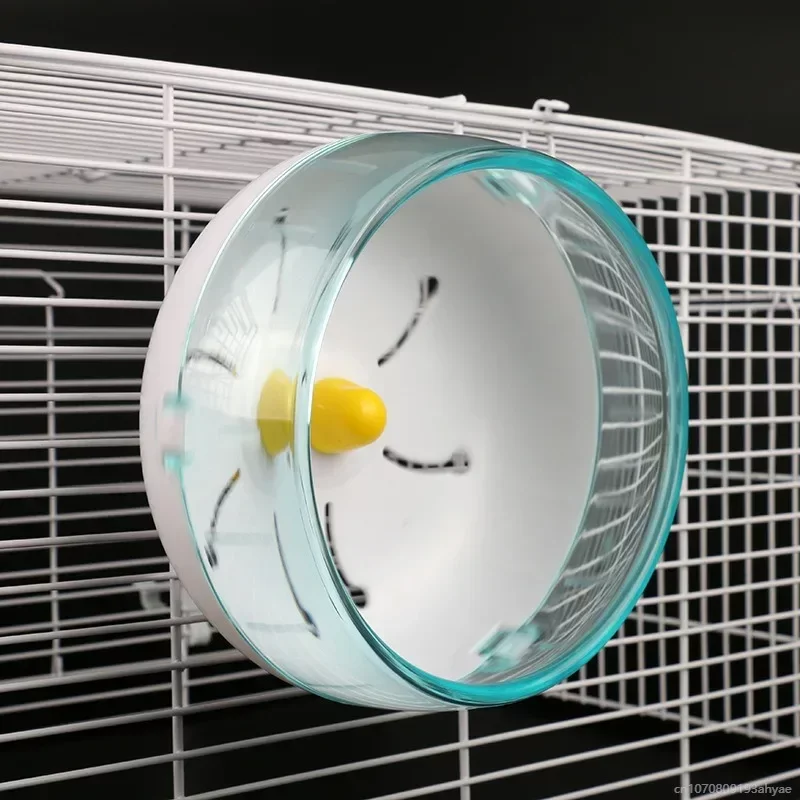 presa Optimus Hamster Runner Wheel 21cm Silent Runner Wheel Golden Wire Bear Hedgehog Runner Wheel Hamster Sportartikelen soi libre14cm17cm