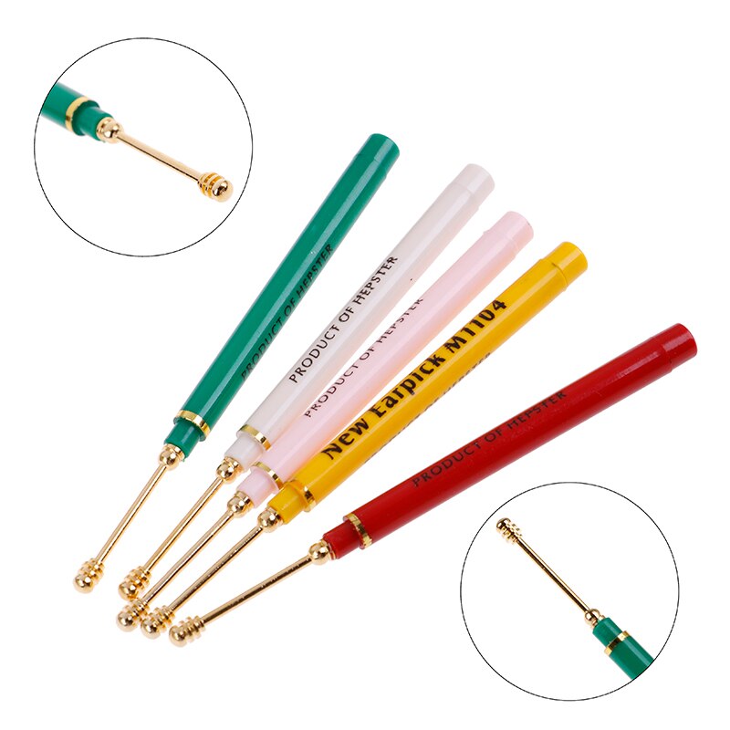 1Pcs Ear Wax Pickers Rvs Earpick Wax Remover Curette Oor Pick Schoner Oor Schoner Lepel Zorg Oor Schoon tool