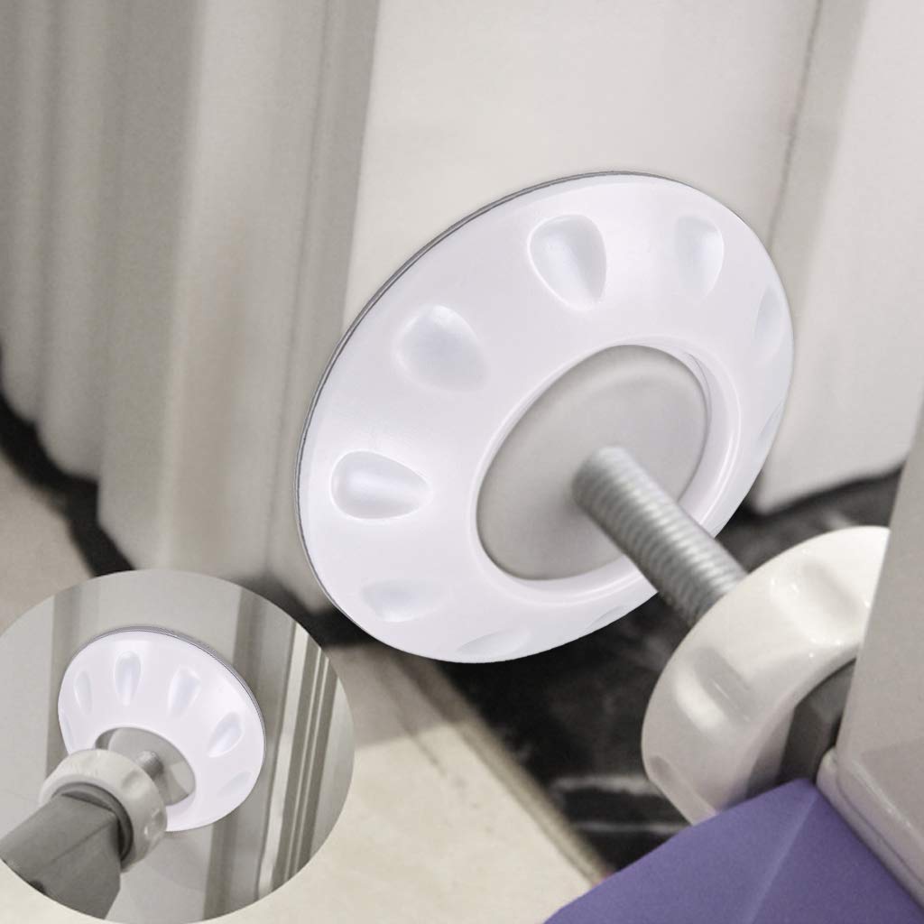 4 Packs Of Pet Gates Wall Guard Safe Wall Bumpers Guard Wall Protector Cups Pads For Pressure Gate Door Stairs