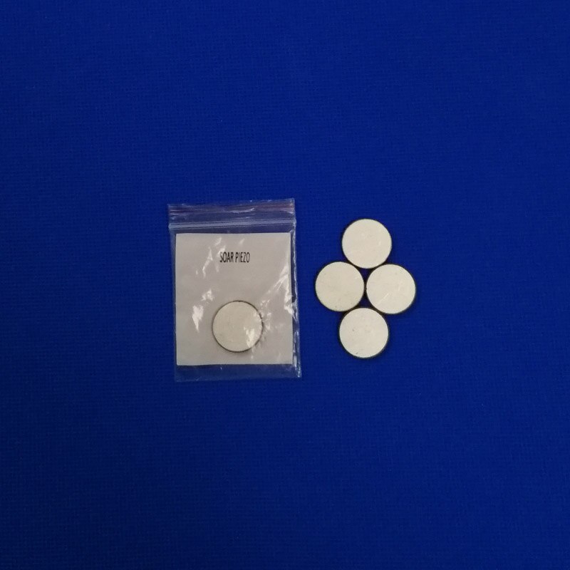 Ultralyd piezoelektriske keramiske diske 20 x 2.07mm 1 mhz-pzt 4a piezo diske pzt krystaller element skønhed instrument sender chips